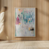 Feels Like Home by Mercedes Lopez Charro. shown as over sized large wall art. Available as an archival giclee rolled canvas, fine art paper, or poster print. SKU 102786h.