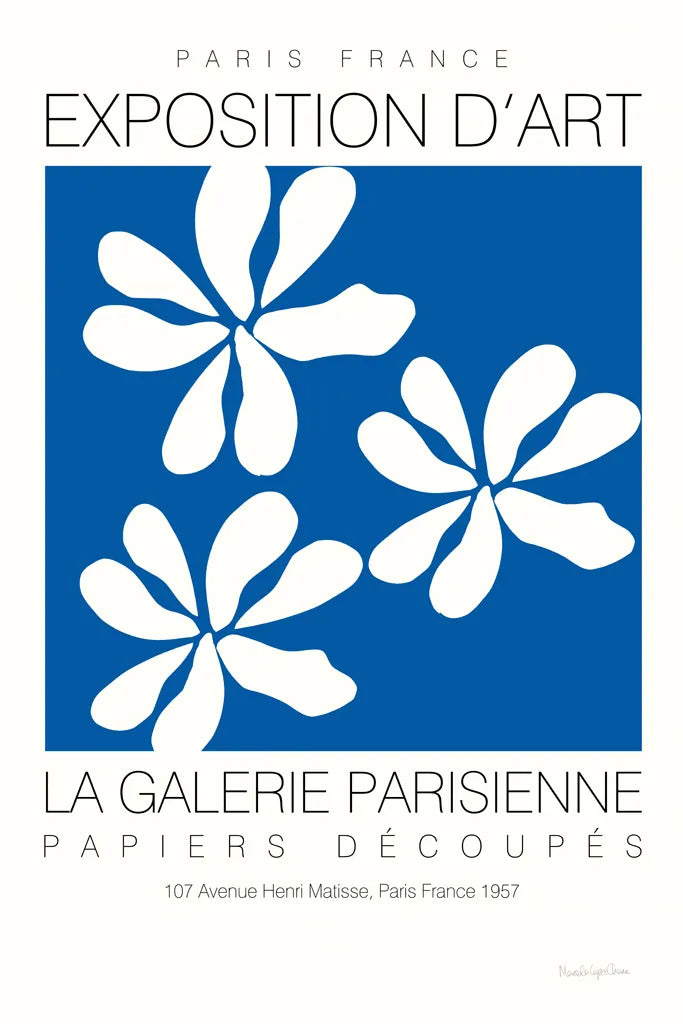 Fleurs de Matisse I by Mercedes Lopez Charro. SKU 78742h. Archival Giclee Fine art print for wall decor.