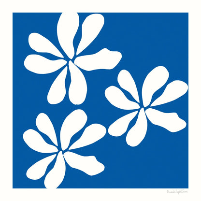 Fleurs de Matisse I Sq by Mercedes Lopez Charro. SKU 80609a. Archival Giclee Fine art print for wall decor.