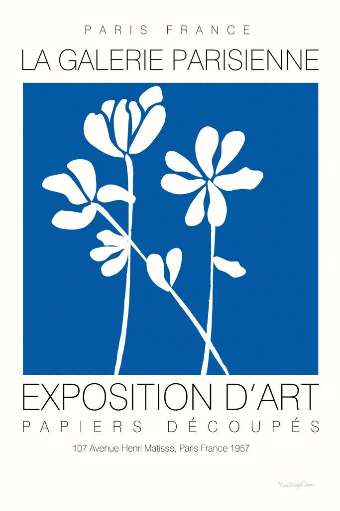 Fleurs de Matisse II by Mercedes Lopez Charro. SKU 78743h. Archival Giclee Fine art print for wall decor.