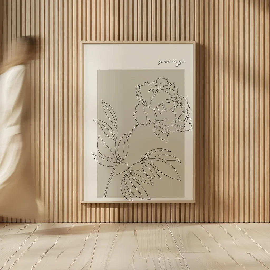 Flower Poster III by Mercedes Lopez Charro. shown as over sized large wall art. Available as an archival giclee rolled canvas, fine art paper, or poster print. SKU 86545h.