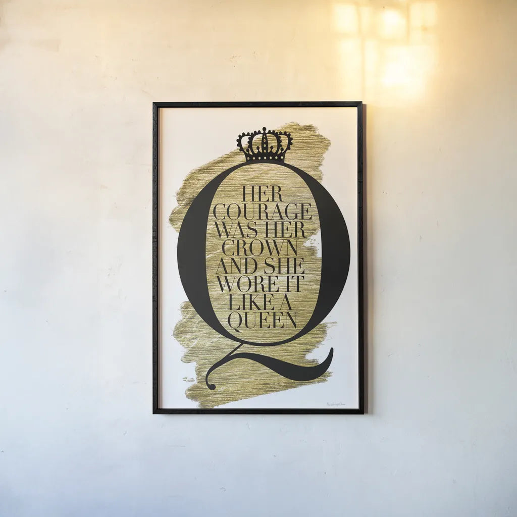 Gilded Life I White by Mercedes Lopez Charro. shown as a paper print in a black flame. Available as a archival giclee rolled canvas, fine art paper, or poster print. SKU 66990h.