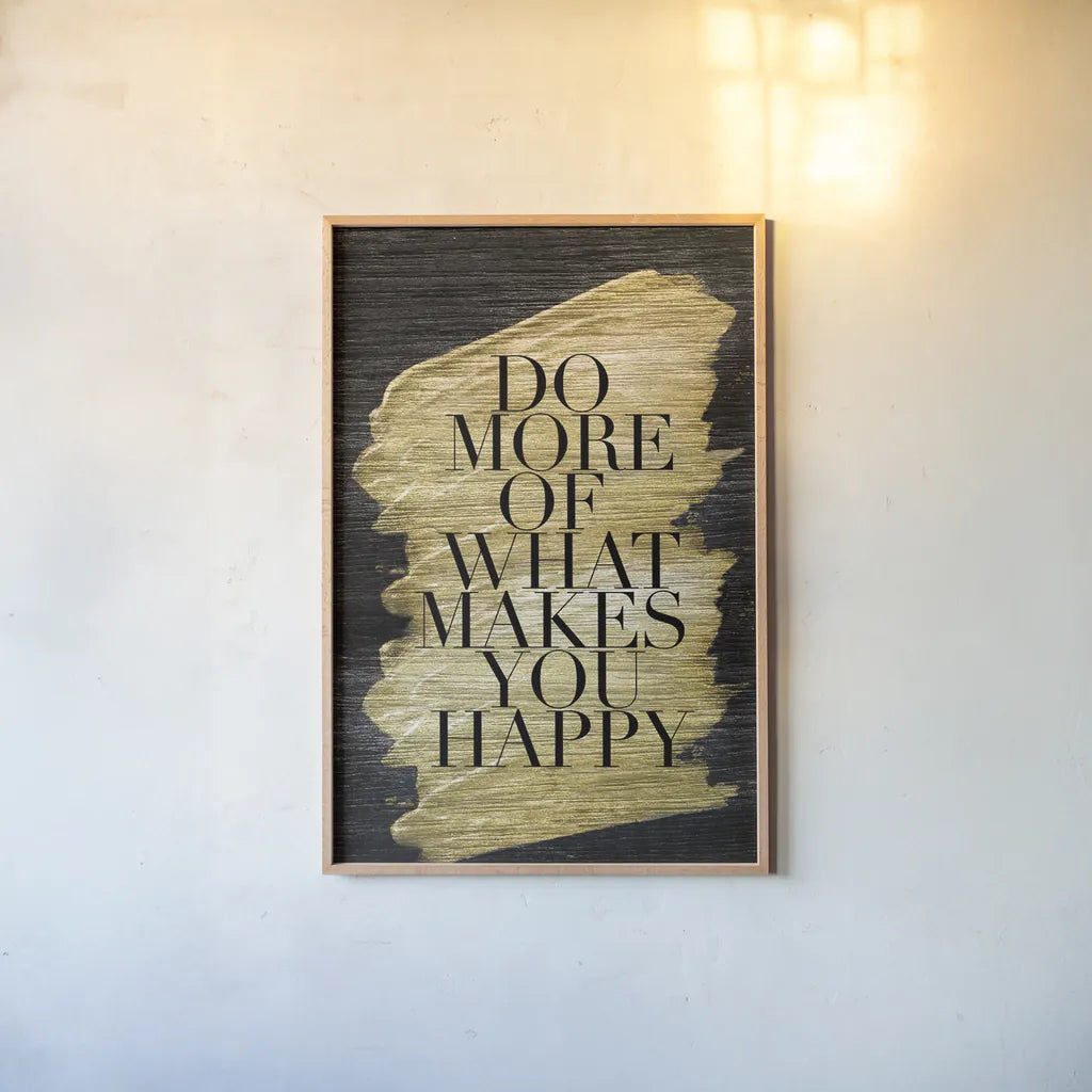 Gilded Life II by Mercedes Lopez Charro. shown as a paper print in a natural frame. Available as a archival giclee rolled canvas, fine art paper, or poster print. SKU 64835h.