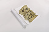 Gilded Life II White by Mercedes Lopez Charro. shown as a rolled paper print. Available as archival giclee rolled canvas, fine art paper, or poster print. SKU 66991h.