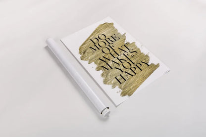 Gilded Life II White by Mercedes Lopez Charro. shown as a rolled paper print. Available as archival giclee rolled canvas, fine art paper, or poster print. SKU 66991h.