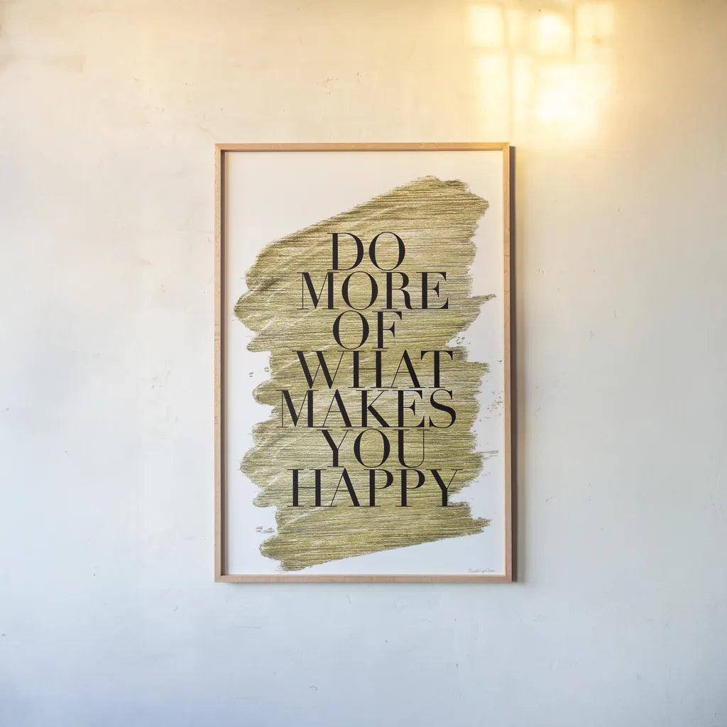 Gilded Life II White by Mercedes Lopez Charro. shown as a paper print in a natural frame. Available as a archival giclee rolled canvas, fine art paper, or poster print. SKU 66991h.