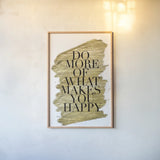 Gilded Life II White by Mercedes Lopez Charro. shown as a paper print in a natural frame. Available as a archival giclee rolled canvas, fine art paper, or poster print. SKU 66991h.