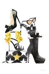 Glitz and Glam III by Mercedes Lopez Charro. SKU 68591h. Archival Giclee Fine art print for wall decor.