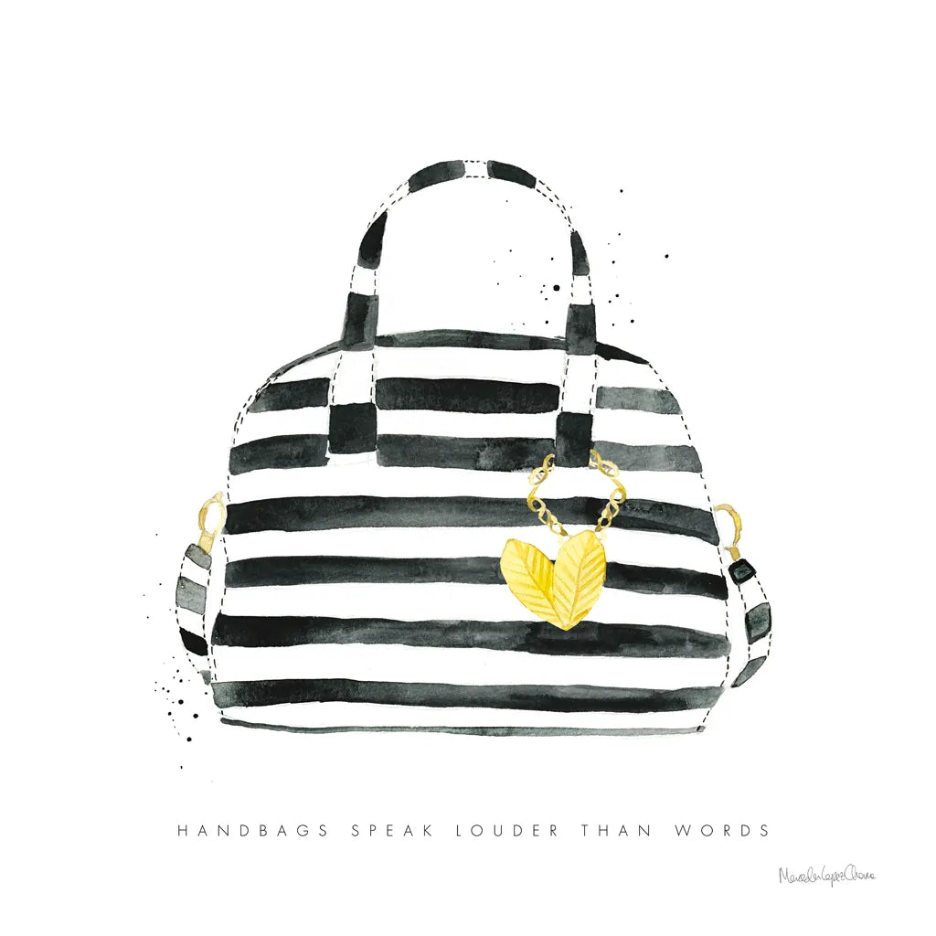 Glitz and Glam IX by Mercedes Lopez Charro. SKU 68787a. Archival Giclee Fine art print for wall decor.