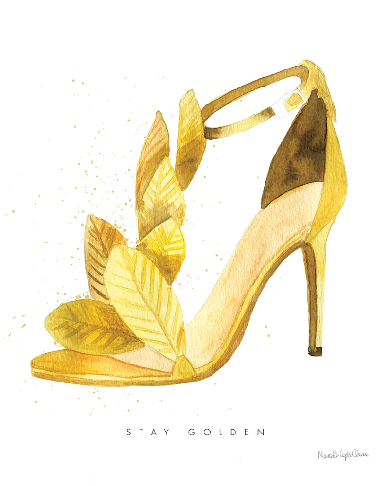 Glitz and Glam VI Crop by Mercedes Lopez Charro