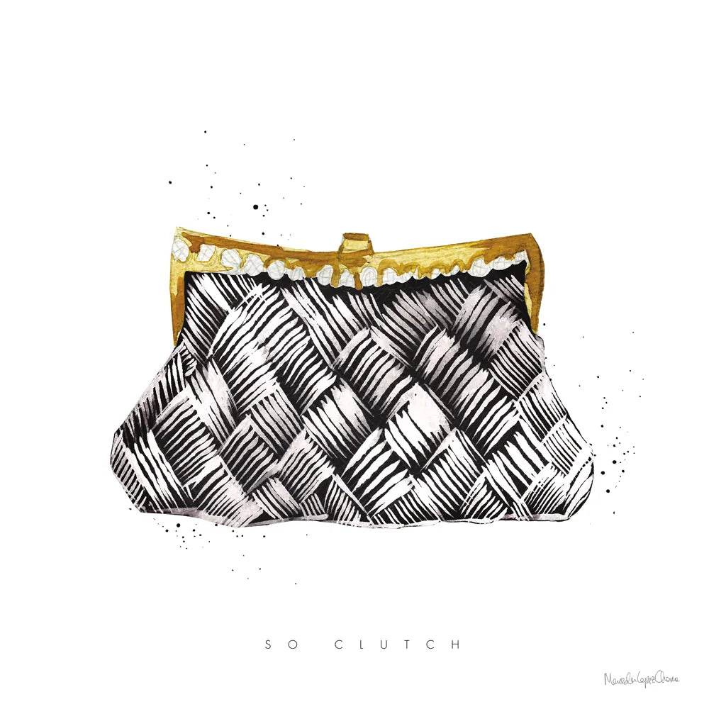 Glitz and Glam X by Mercedes Lopez Charro. SKU 68788a. Archival Giclee Fine art print for wall decor.
