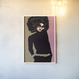 Good Attitude I by Mercedes Lopez Charro. shown as a paper print in a white frame. Available as a archival giclee rolled canvas, fine art paper, or poster print. SKU 71320h.