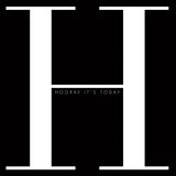 H is for Hooray by Mercedes Lopez Charro. SKU 64141a. Archival Giclee Fine art print for wall decor.