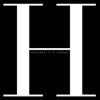 H is for Hooray by Mercedes Lopez Charro. SKU 64141a. Archival Giclee Fine art print for wall decor.