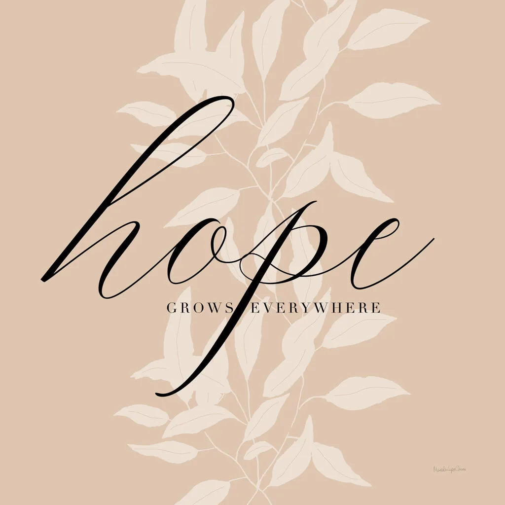 Hope by Mercedes Lopez Charro. SKU 68303a. Archival Giclee Fine art print for wall decor.
