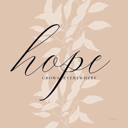Hope by Mercedes Lopez Charro. SKU 68303a. Archival Giclee Fine art print for wall decor.