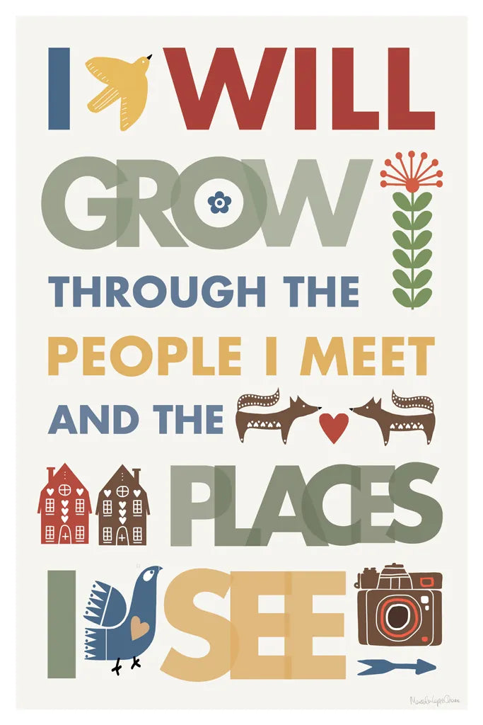 I Will Grow by Mercedes Lopez Charro. SKU 77124h. Archival Giclee Fine art print for wall decor.