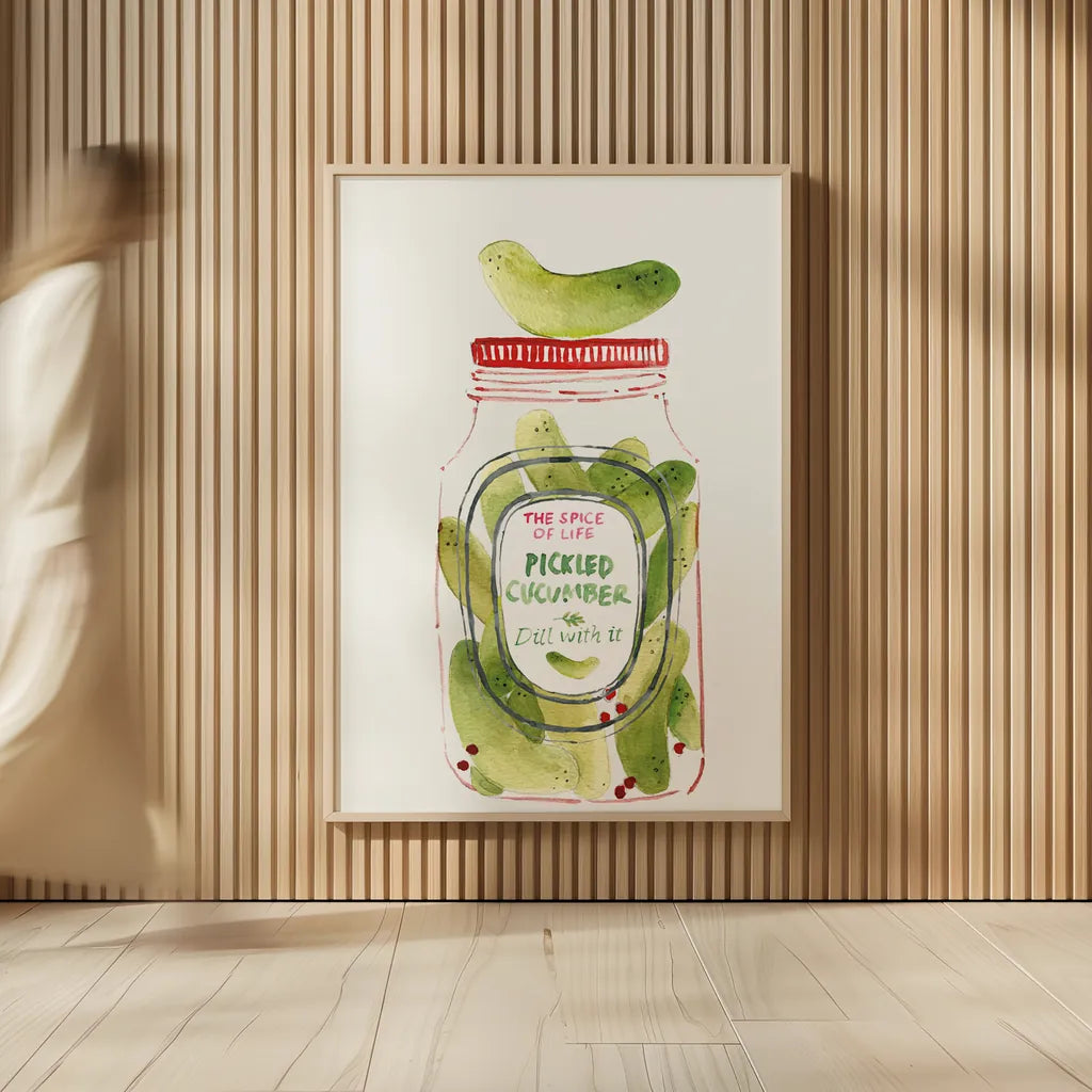 Jarred Delight I by Mercedes Lopez Charro. shown as over sized large wall art. Available as an archival giclee rolled canvas, fine art paper, or poster print. SKU 85502h.