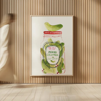 Jarred Delight I by Mercedes Lopez Charro. shown as over sized large wall art. Available as an archival giclee rolled canvas, fine art paper, or poster print. SKU 85502h.