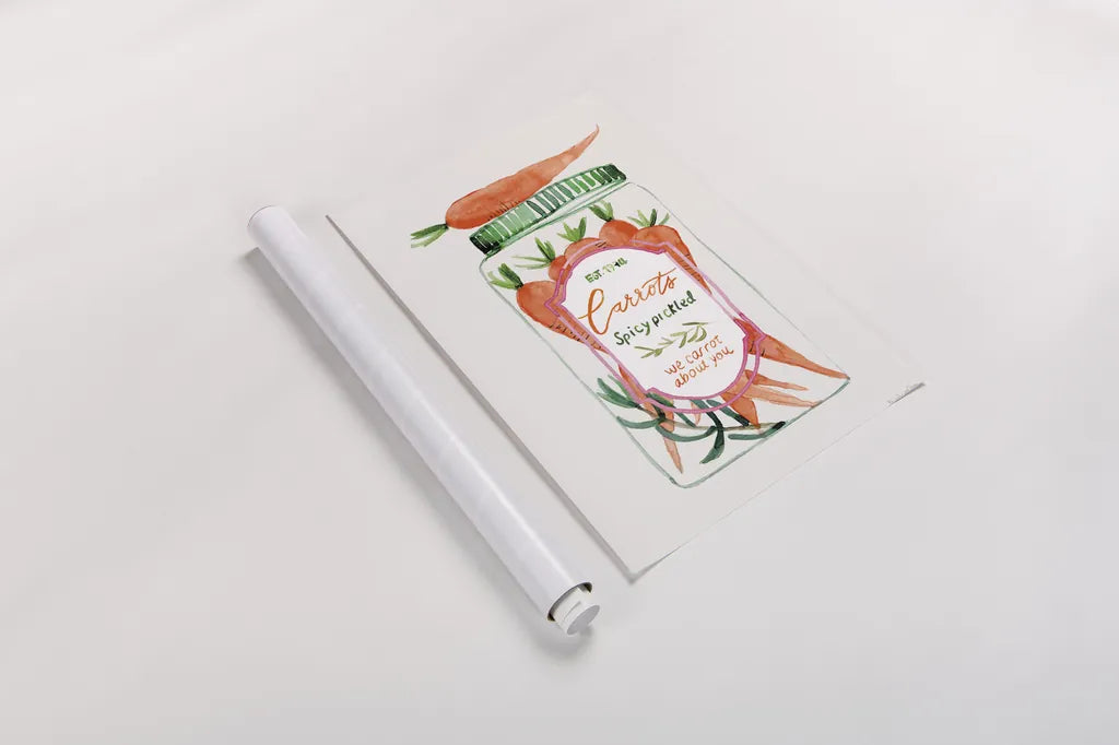 Jarred Delight II by Mercedes Lopez Charro. shown as a rolled paper print. Available as archival giclee rolled canvas, fine art paper, or poster print. SKU 85503h.