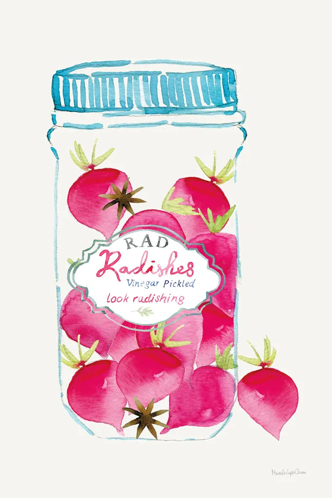 Jarred Delight III by Mercedes Lopez Charro. SKU 85504h. Archival Giclee Fine art print for wall decor.