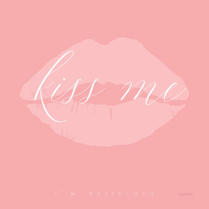 Kiss Me by Mercedes Lopez Charro. SKU 68299a. Archival Giclee Fine art print for wall decor.