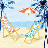 Laguna Lounging I by Mercedes Lopez Charro. SKU 82207a. Archival Giclee Fine art print for wall decor.
