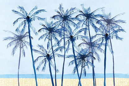 Laguna Palms I by Mercedes Lopez Charro. SKU 82209i. Archival Giclee Fine art print for wall decor.