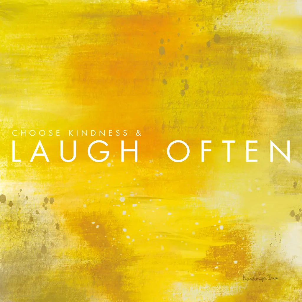 Laugh Often by Mercedes Lopez Charro. SKU 67816a. Archival Giclee Fine art print for wall decor.