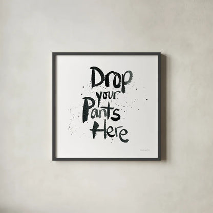 Laundry Day IV by Mercedes Lopez Charro. Shown in a sleek black glass frame for a contemporary gallery look. Available as an archival giclee rolled canvas, fine art paper, or poster print. SKU 75487a.