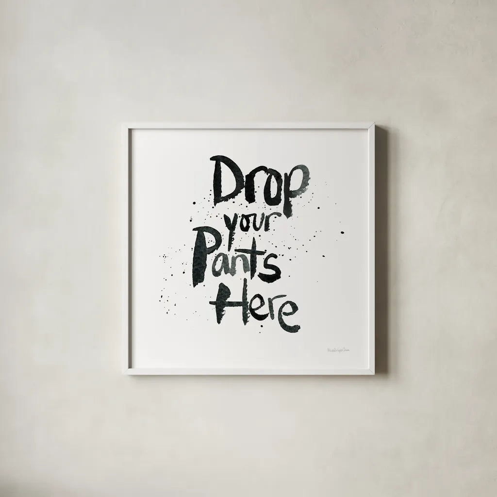 Laundry Day IV by Mercedes Lopez Charro. Shown in a crisp white glass frame for a clean and minimalist style. Available as an archival giclee rolled canvas, fine art paper, or poster print. SKU 75487a.