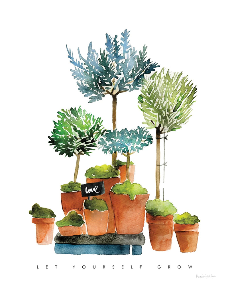 Let Yourself Grow by Mercedes Lopez Charro