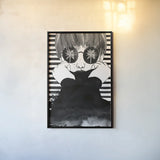 Looking for Paradise by Mercedes Lopez Charro. shown as a paper print in a black flame. Available as a archival giclee rolled canvas, fine art paper, or poster print. SKU 73178h.