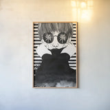 Looking for Paradise by Mercedes Lopez Charro. shown as a paper print in a natural frame. Available as a archival giclee rolled canvas, fine art paper, or poster print. SKU 73178h.