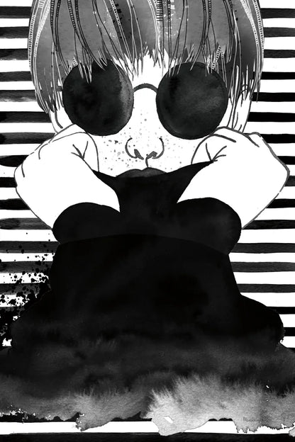 Looking for Paradise Plain Sunglasses by Mercedes Lopez Charro. SKU 73287h. Archival Giclee Fine art print for wall decor.