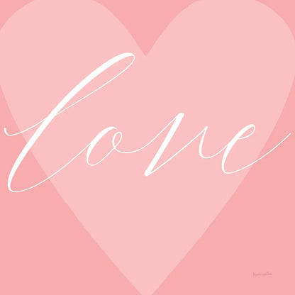 Love Heart by Mercedes Lopez Charro. SKU 68300a. Archival Giclee Fine art print for wall decor.