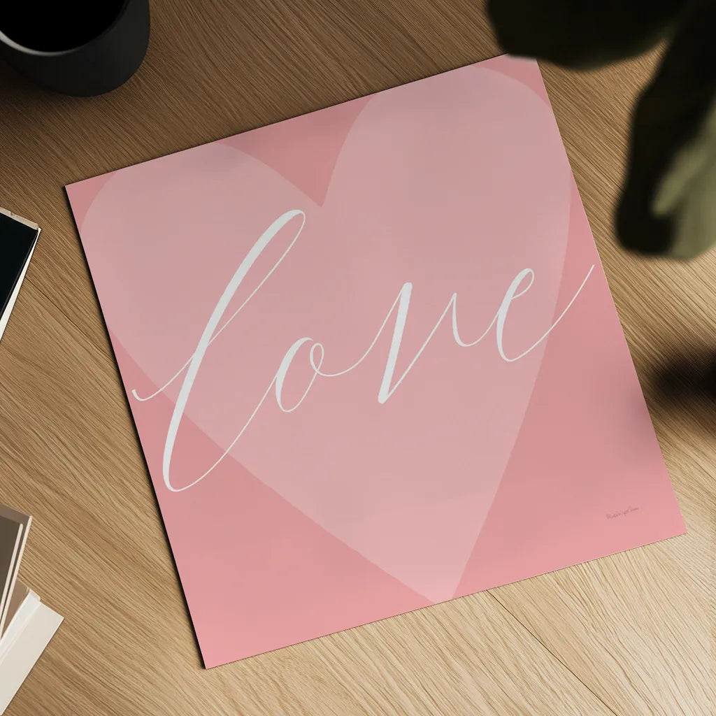 Love Heart by Mercedes Lopez Charro. Shown as a detailed flat fine art print, highlighting archival giclee quality. Available as an archival giclee rolled canvas, fine art paper, or poster print. SKU 68300a.