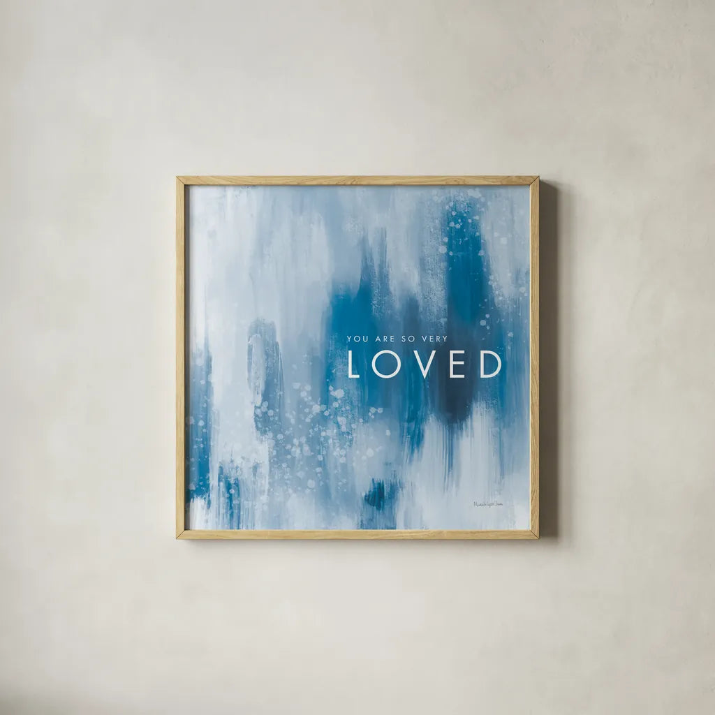 Loved by Mercedes Lopez Charro. Shown in a natural wood glass frame for a timeless modern aesthetic. Available as an archival giclee rolled canvas, fine art paper, or poster print. SKU 67819a.