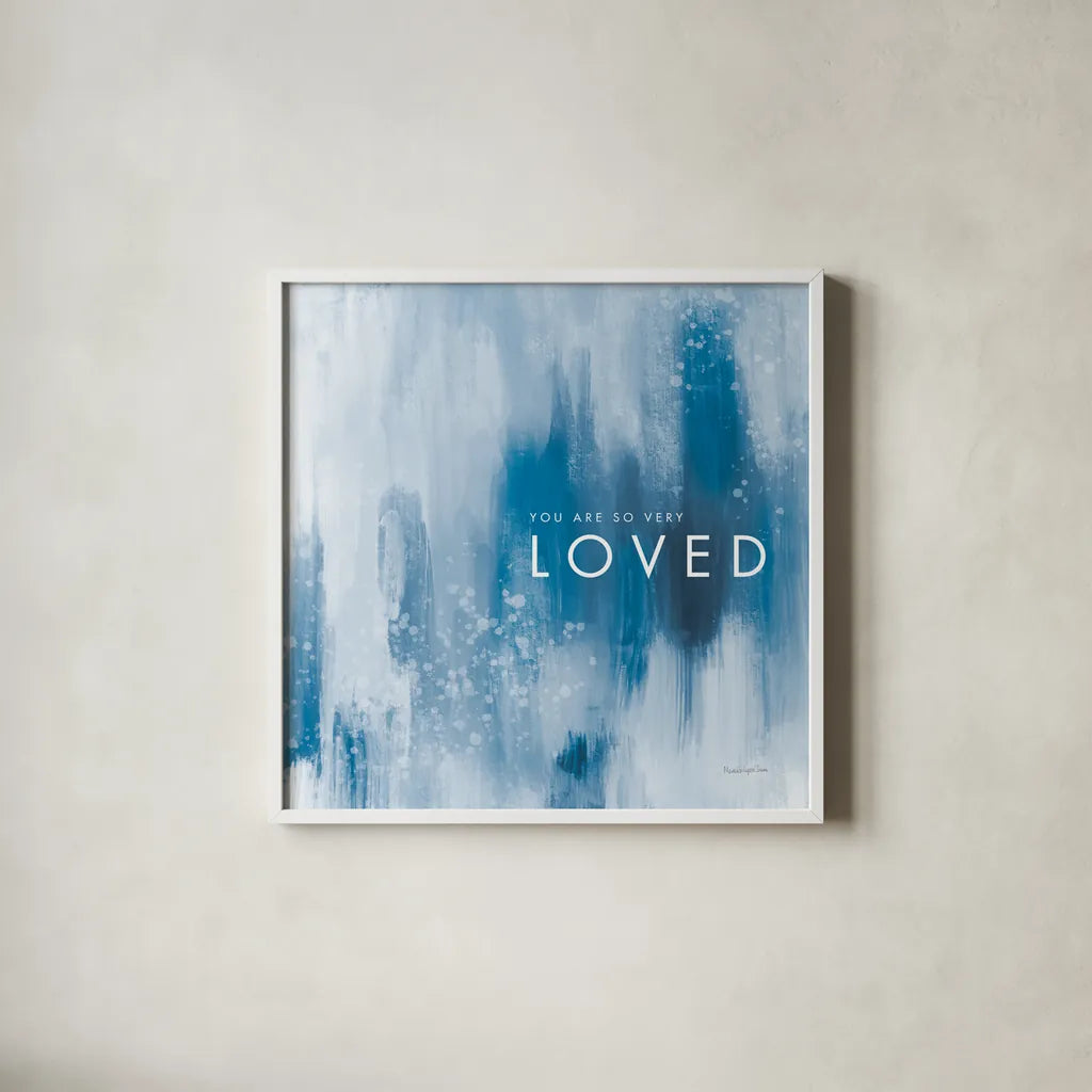 Loved by Mercedes Lopez Charro. Shown in a crisp white glass frame for a clean and minimalist style. Available as an archival giclee rolled canvas, fine art paper, or poster print. SKU 67819a.