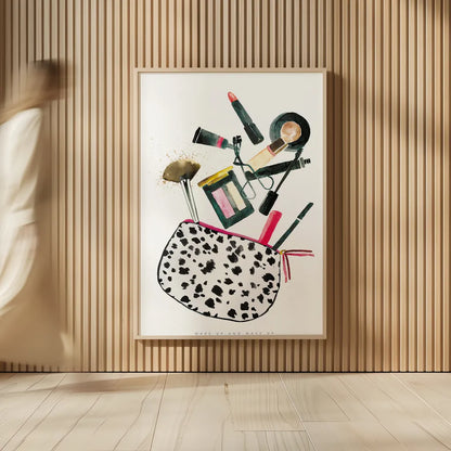 Make it Up I by Mercedes Lopez Charro. shown as over sized large wall art. Available as an archival giclee rolled canvas, fine art paper, or poster print. SKU 68090h.