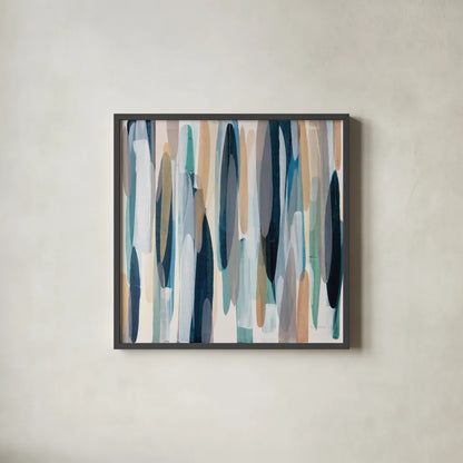 Marine by Mercedes Lopez Charro. Shown in a sleek black glass frame for a contemporary gallery look. Available as an archival giclee rolled canvas, fine art paper, or poster print. SKU 101398a.