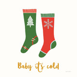 Merry Everything I Script by Mercedes Lopez Charro. SKU 79961a. Archival Giclee Fine art print for wall decor.