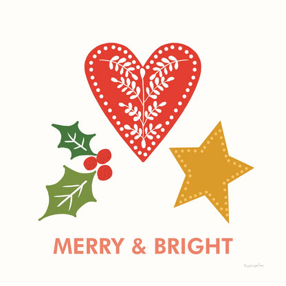 Merry Everything II by Mercedes Lopez Charro. SKU 79828a. Archival Giclee Fine art print for wall decor.