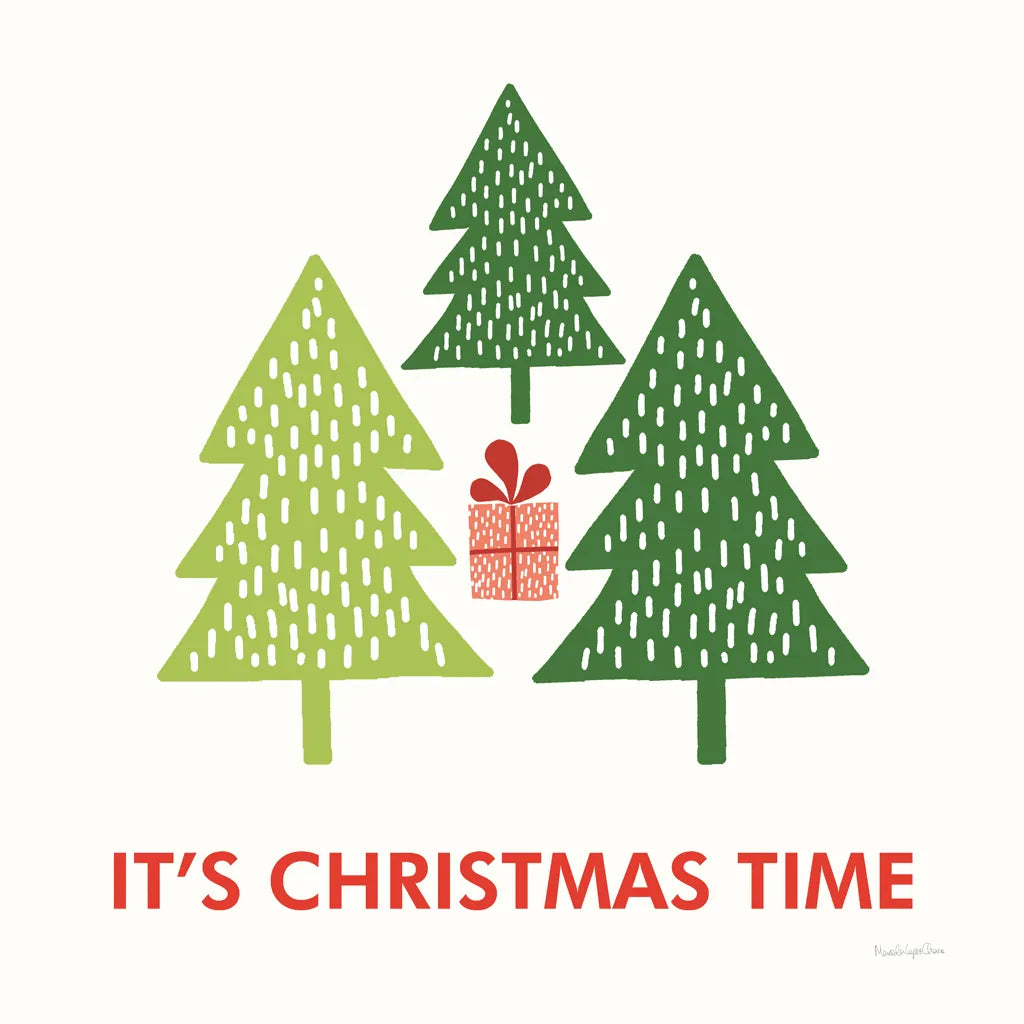 Merry Everything IV by Mercedes Lopez Charro. SKU 79830a. Archival Giclee Fine art print for wall decor.