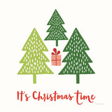 Merry Everything IV Script by Mercedes Lopez Charro. SKU 79964a. Archival Giclee Fine art print for wall decor.