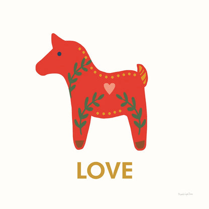 Merry Everything IX by Mercedes Lopez Charro. SKU 79835a. Archival Giclee Fine art print for wall decor.