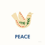 Merry Everything VIII by Mercedes Lopez Charro. SKU 79834a. Archival Giclee Fine art print for wall decor.
