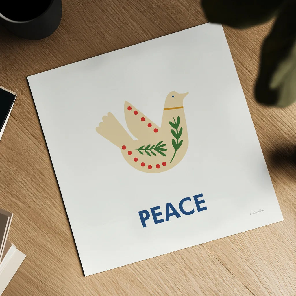 Merry Everything VIII by Mercedes Lopez Charro. Shown as a detailed flat fine art print, highlighting archival giclee quality. Available as an archival giclee rolled canvas, fine art paper, or poster print. SKU 79834a.