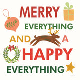 Merry Everything X by Mercedes Lopez Charro. SKU 79836a. Archival Giclee Fine art print for wall decor.