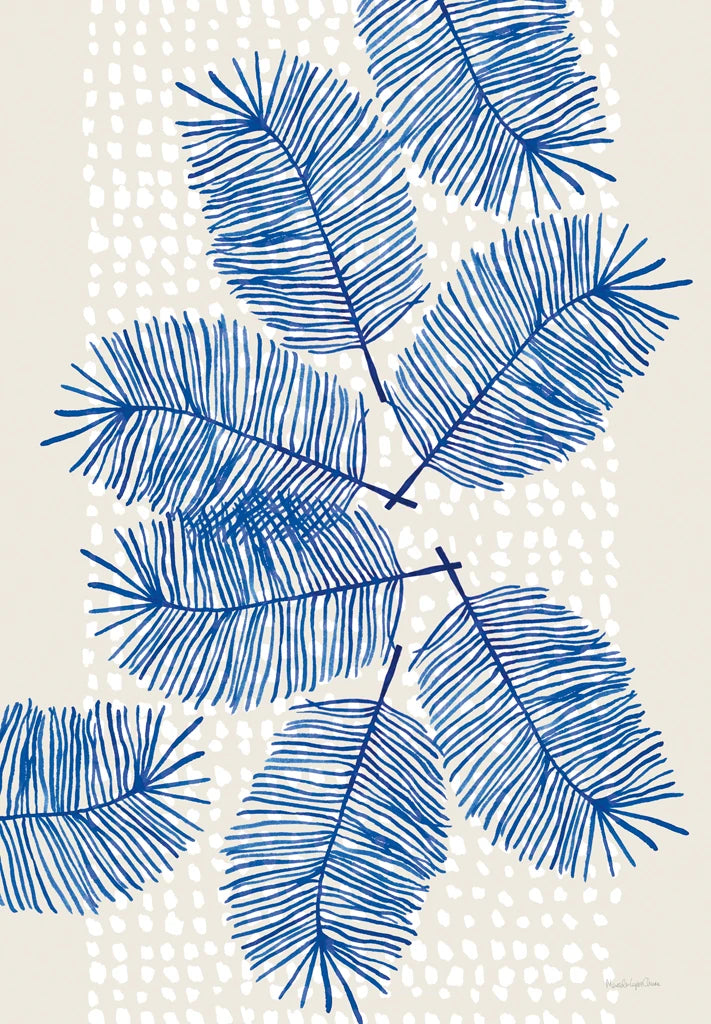 Modern Leaves I by Mercedes Lopez Charro